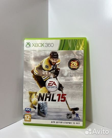 Диск Nhl 15 xbox 360