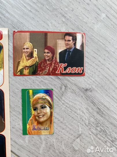 Наклейки клон