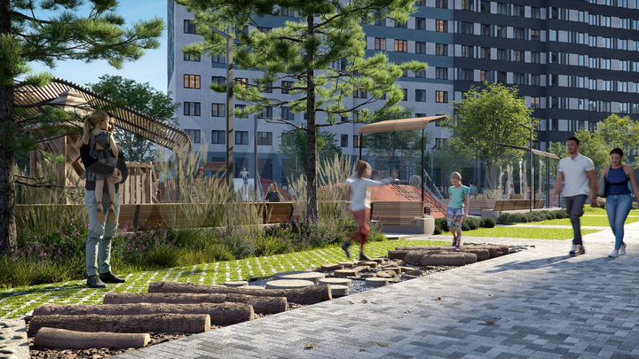 3-к. квартира, 63,5 м², 2/22 эт.