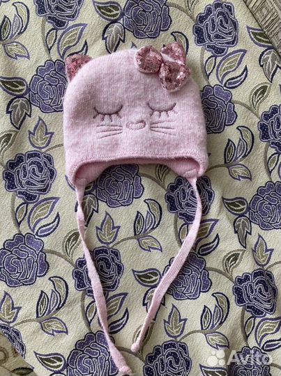 Шапка для девочки 3 года