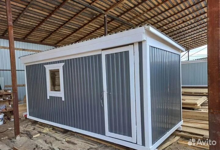 Бытовка блок контейнер по безналу для строителей