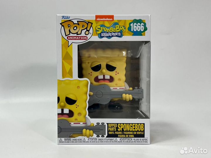 Funko Pop Ripped Pants Spongebob 1666