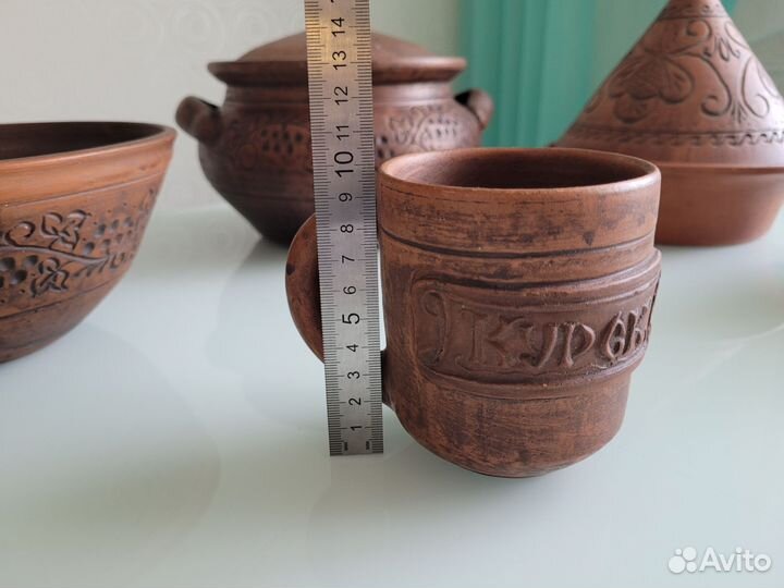 Глиняная кружка