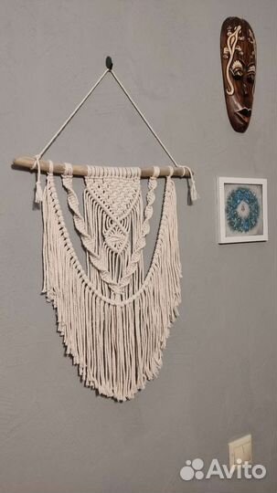 Панно из макраме