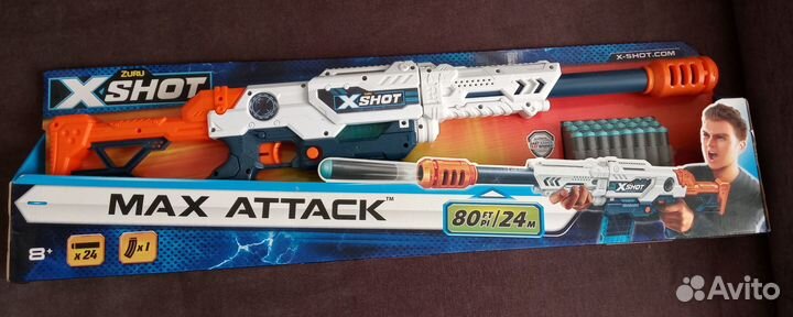Бластер x shot новая