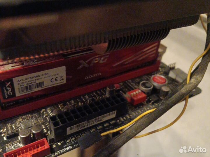 Материнская плата Asus Rampage IV + 4820k +кулер