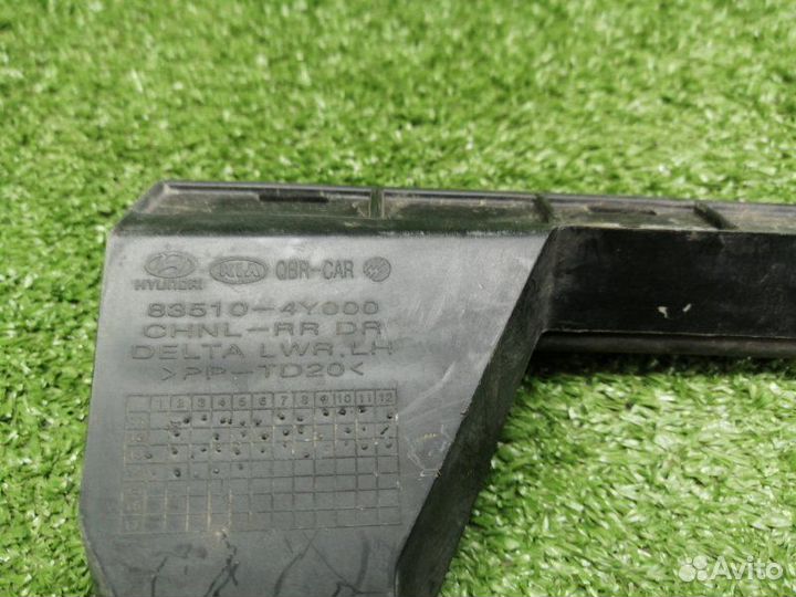 Направляющая стекла задняя левая Kia Rio 3 седан