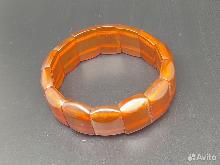 Браслет янтарный СССР.#7