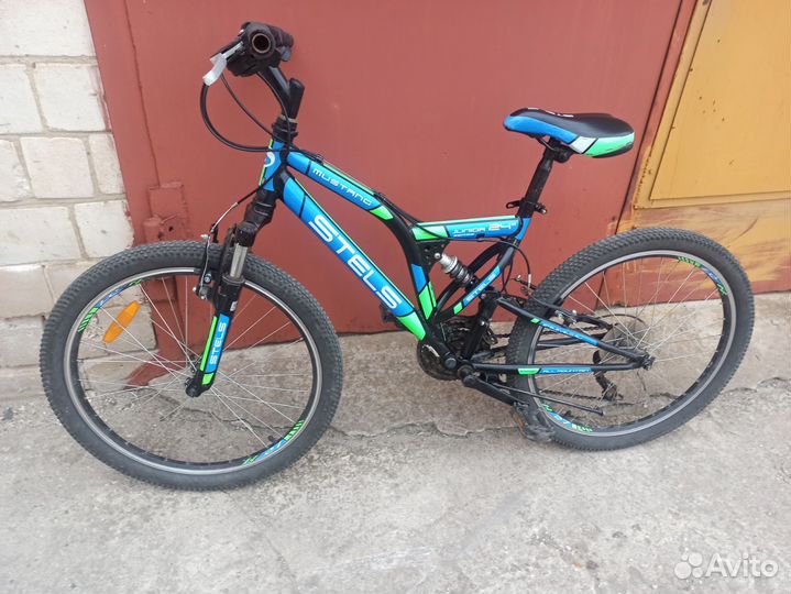 Велосипед Stels 24 дюйма двухподвес
