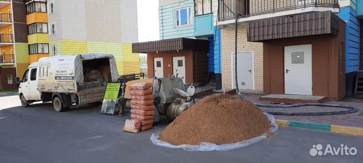 Полусухая стяжка пола