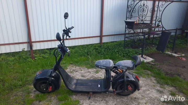 Электроскутер citycoco Kugoo c2 pro