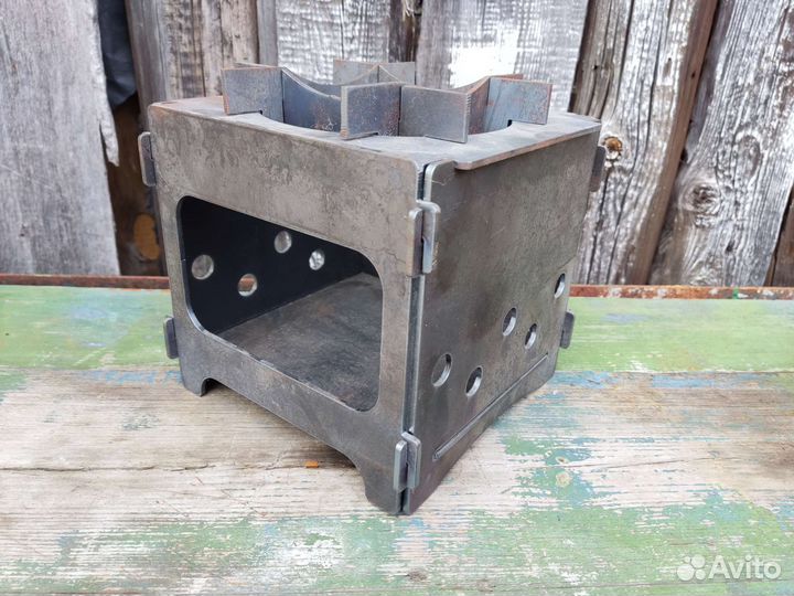 Печь Щёпочница Туристическая Разборная