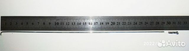 Спицы для велосипеда 2мм, 36 штук. 292мм длина