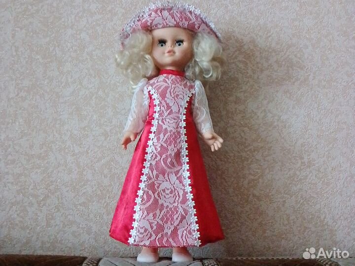 Кукла фабрики весна бу, хорошее состояние 42см