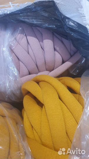 Объемная пряжа или Трикотажные шнуры