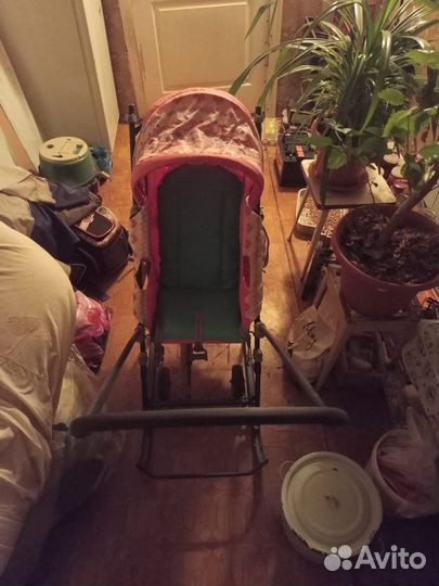 Коляска санки