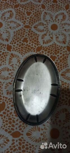 Конфетница времён СССР мельхиор