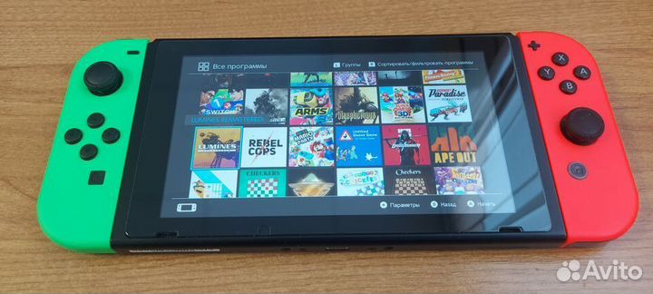 Nintendo switch rev 1 Прошитая без чиповки