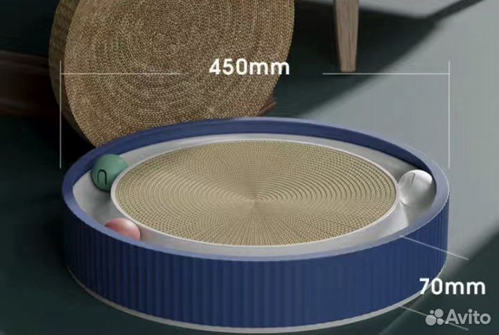 Когтеточка игрушка лежанка для кошки