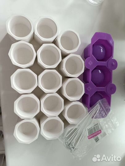Формочки для изготовления свечей