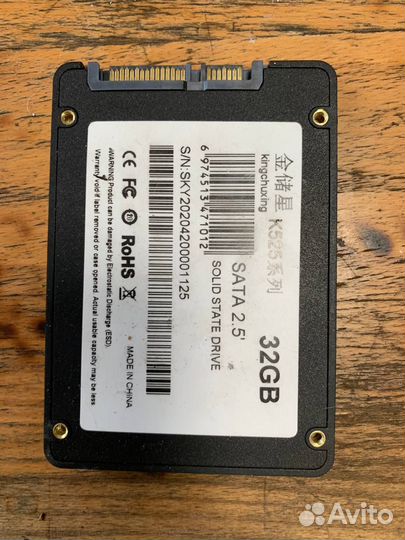 Ssd 32gb(в наличии) и 120gb (продан)