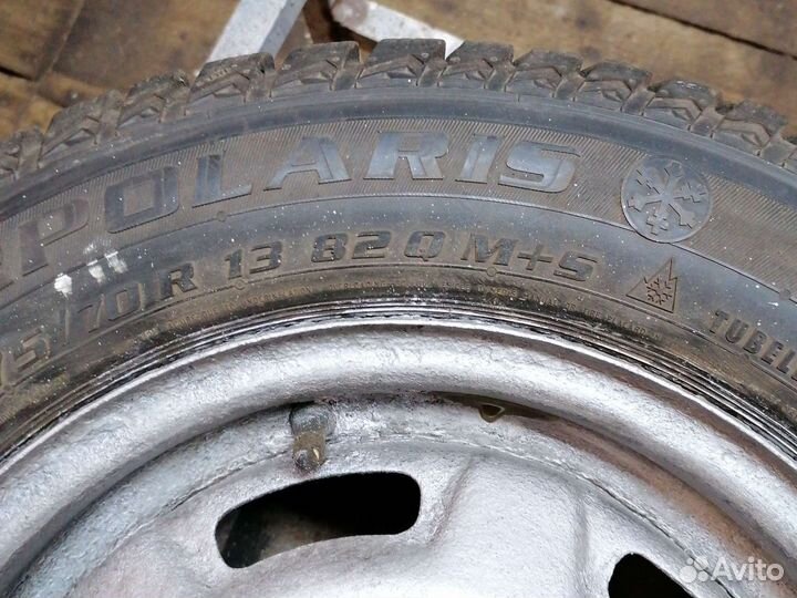 R13 Barum Norpolaris 175/70, PCD 4x98 DIA 58