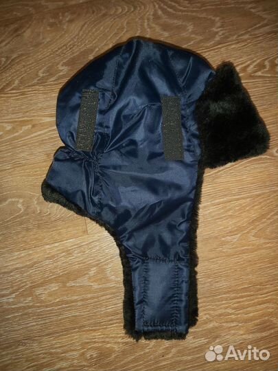 Зимняя рабочая шапка ушанка, с балаклавой