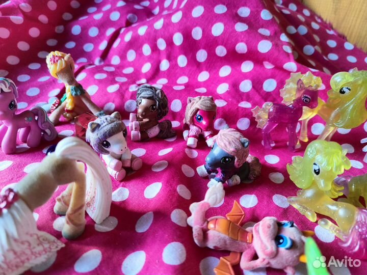 Фигурки лошадок пони Filly, pony Cristal и другие