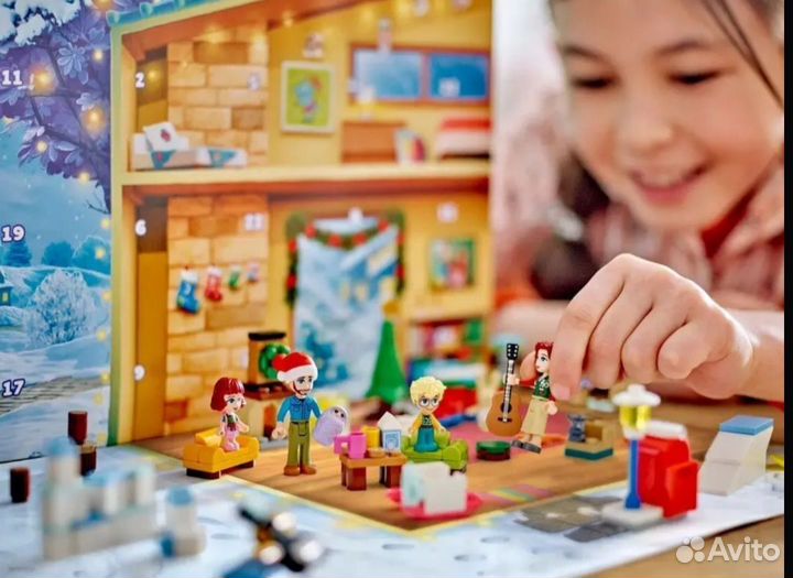 Lego friends адвент календарь