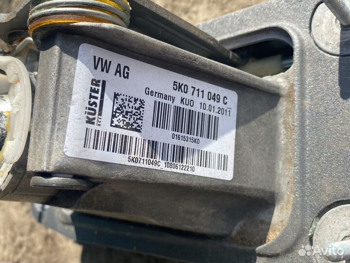 Шкода Ети троса кулисы в сборе