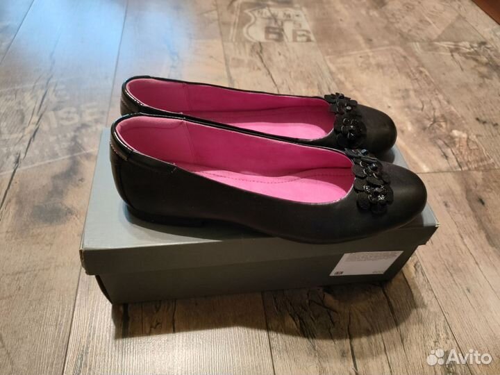 Балетки натуральная кожа