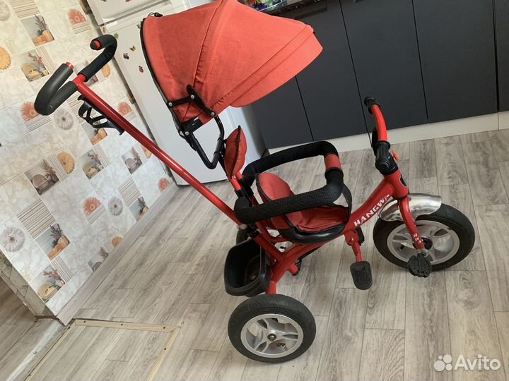 Детский трехколесный велосипед бу