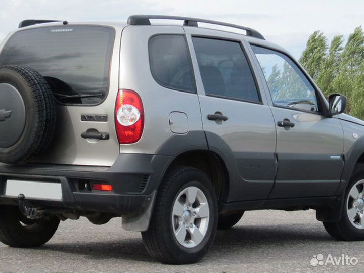 Рейлинги на крышу установка Chevrolet Niva ваз-212