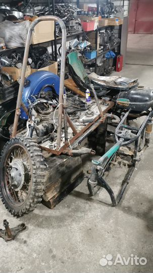 Разбор мотоцикла урал