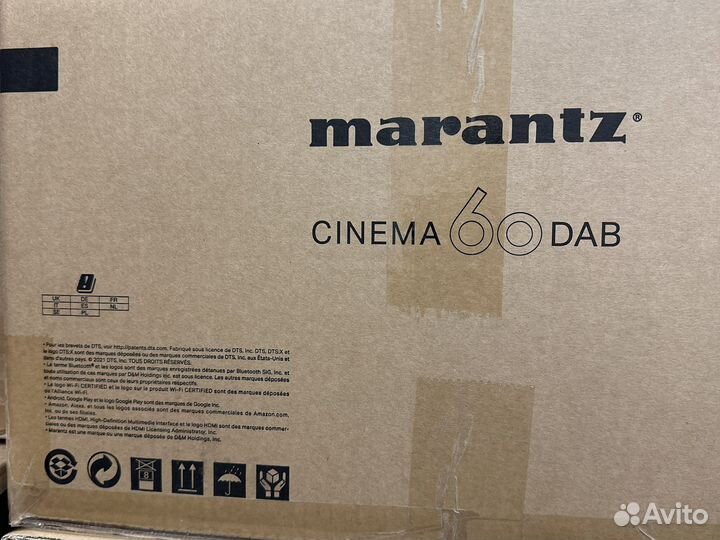 AV-ресивер Marantz Cinema 60 Silver Gold
