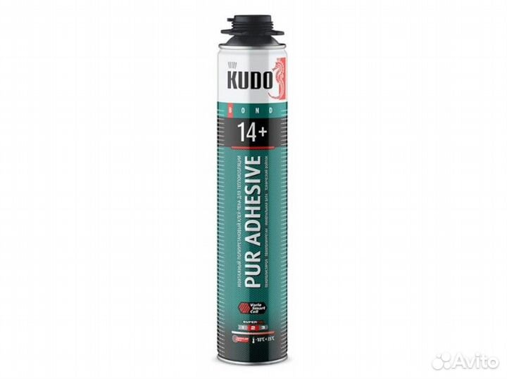 Клей-пена Kudo PUR adhesive proff 14+