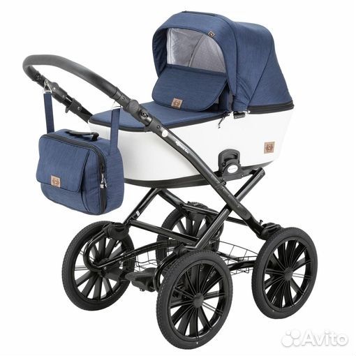 Коляска Adamex reggio retro 3в1