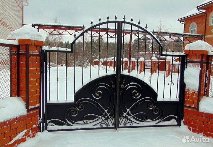 Кованные ворота