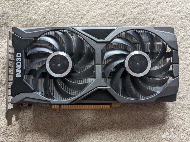 Видеокарта inno3D GeForce RTX 2060 twin X2 6 GB