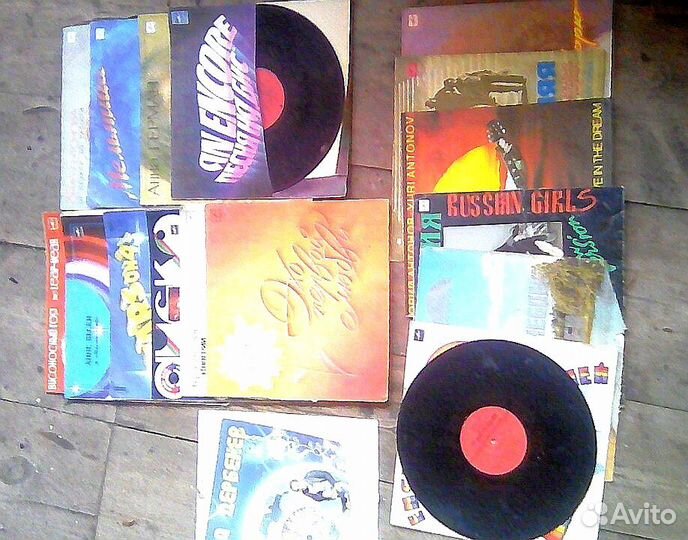 Виниловые пластинки СССР