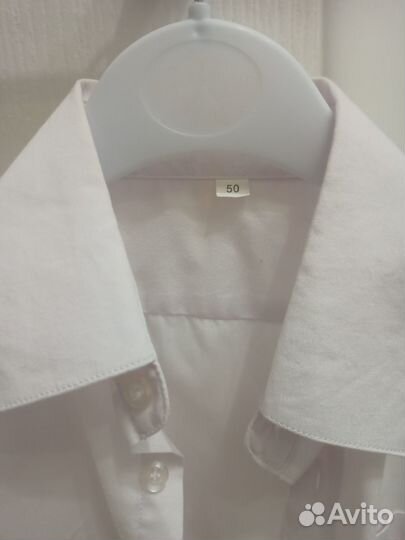 Рубашки белые 122, цена за 3 шт