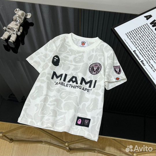 Футболка bape x inter miami