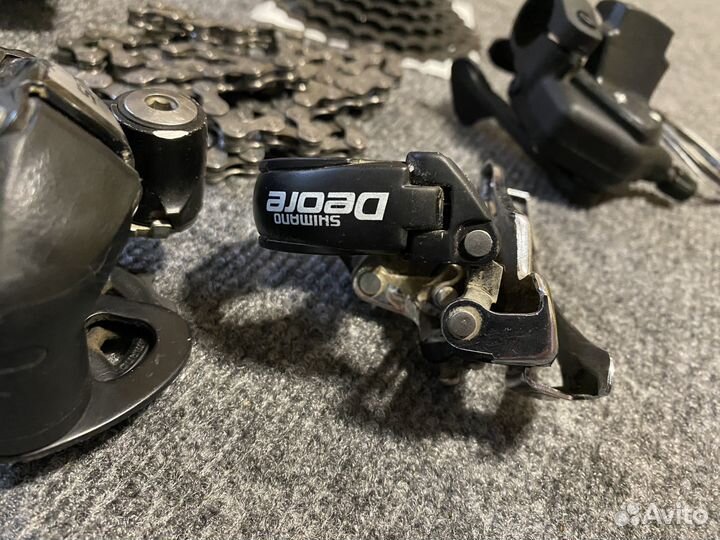 Трансмиссия Shimano Altus/Deore (3x8)