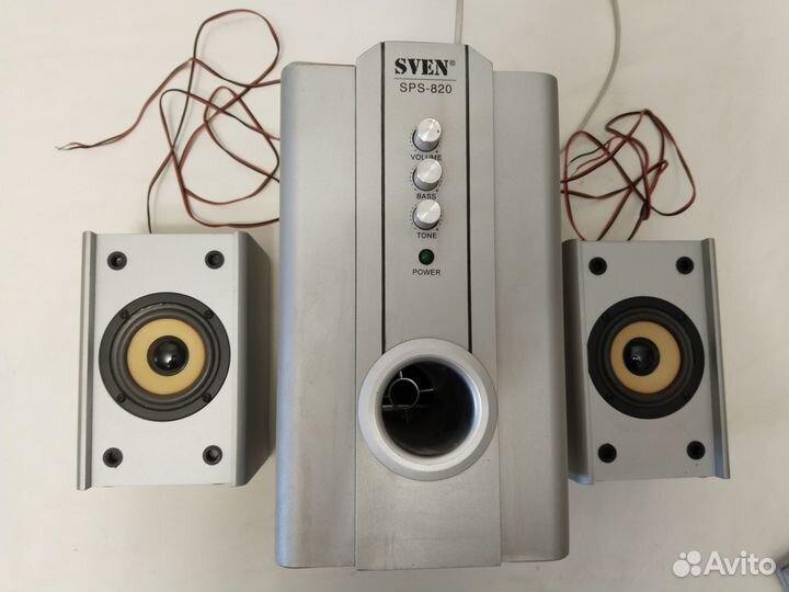 Колонки 2.1 sven SPS-820 для компьютера