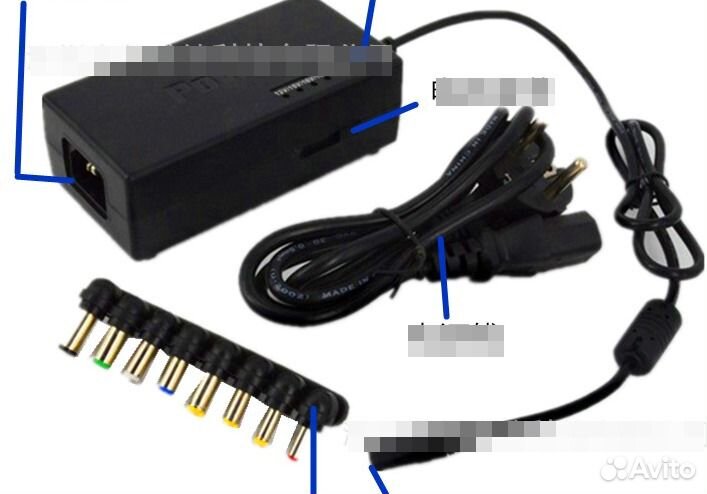 Универсальная зарядка для ноутбука новая