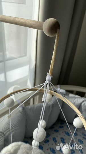Детский мобиль в кроватку новый
