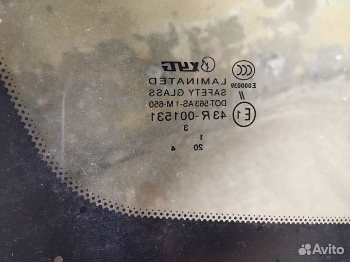 Лобовое стекло ниссан пресаж