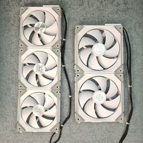 Как новые Lian LI UNI Fan SL140 2 штуки+контроллер