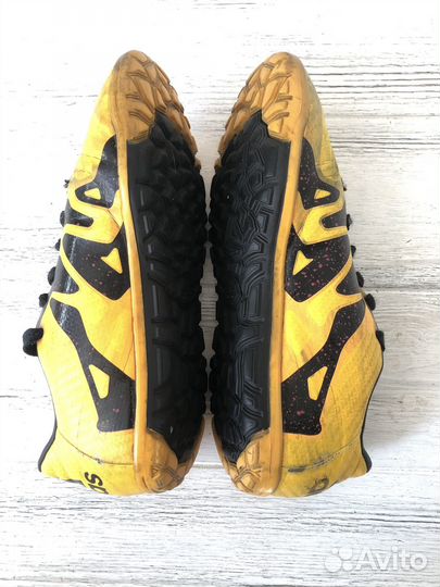 Детские бутсы сороконожки Adidas X 15.4 TF US 1