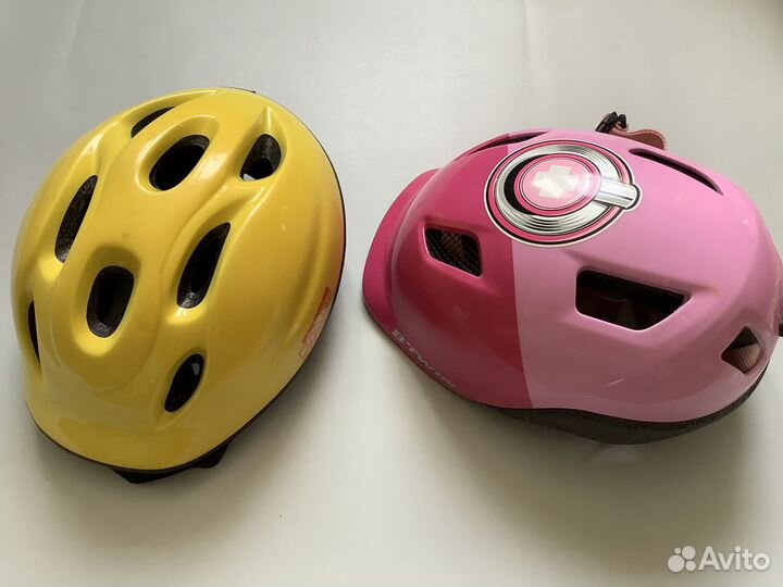Шлем велосипедный детский 2 шт